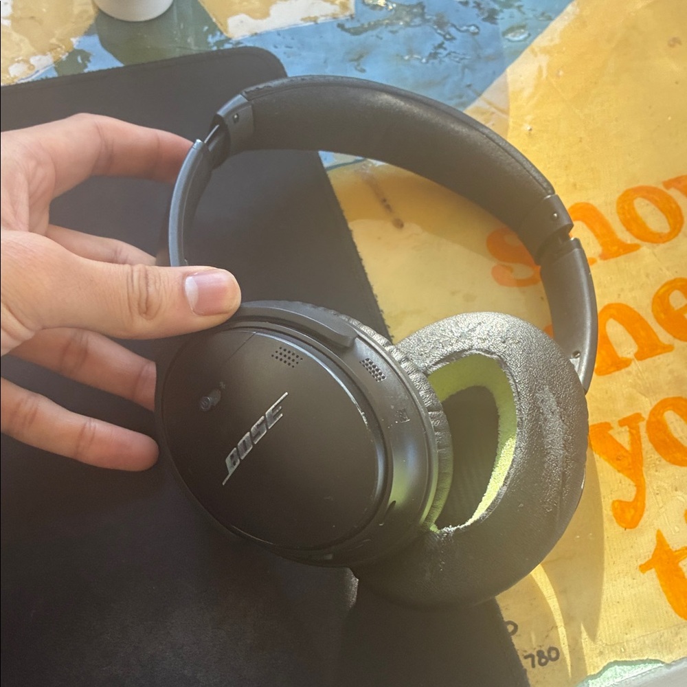 Bose Black Over-Ear Headphones